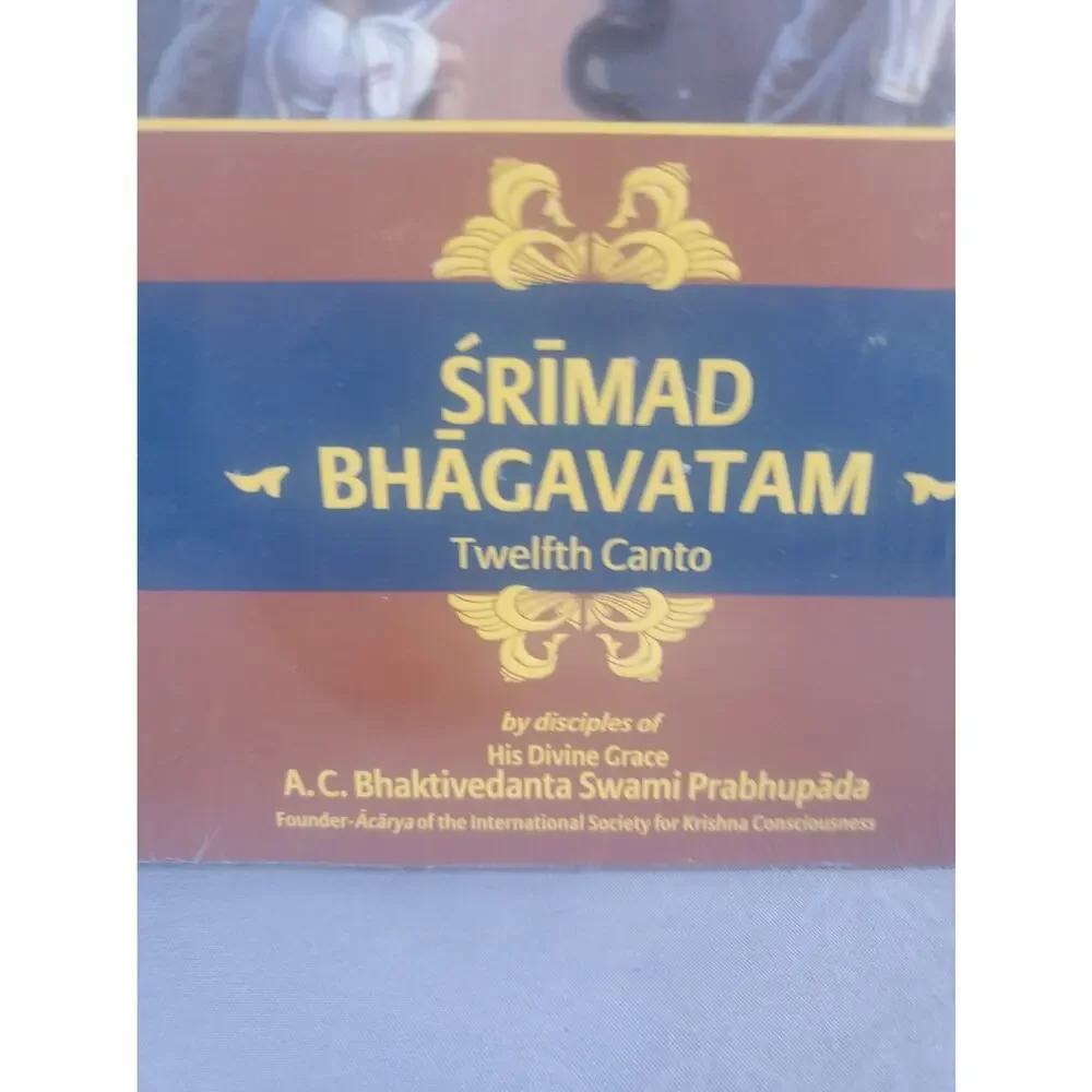 Srimad Bhagavatam Twelfth Canto Hardcover Book Age of Deterioration BBT Sealed